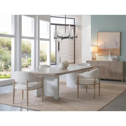Oak Bodhi Rectanglular Table 20-Inch Leaf