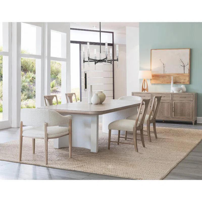 Oak Bodhi Rectanglular Table 20-Inch Leaf