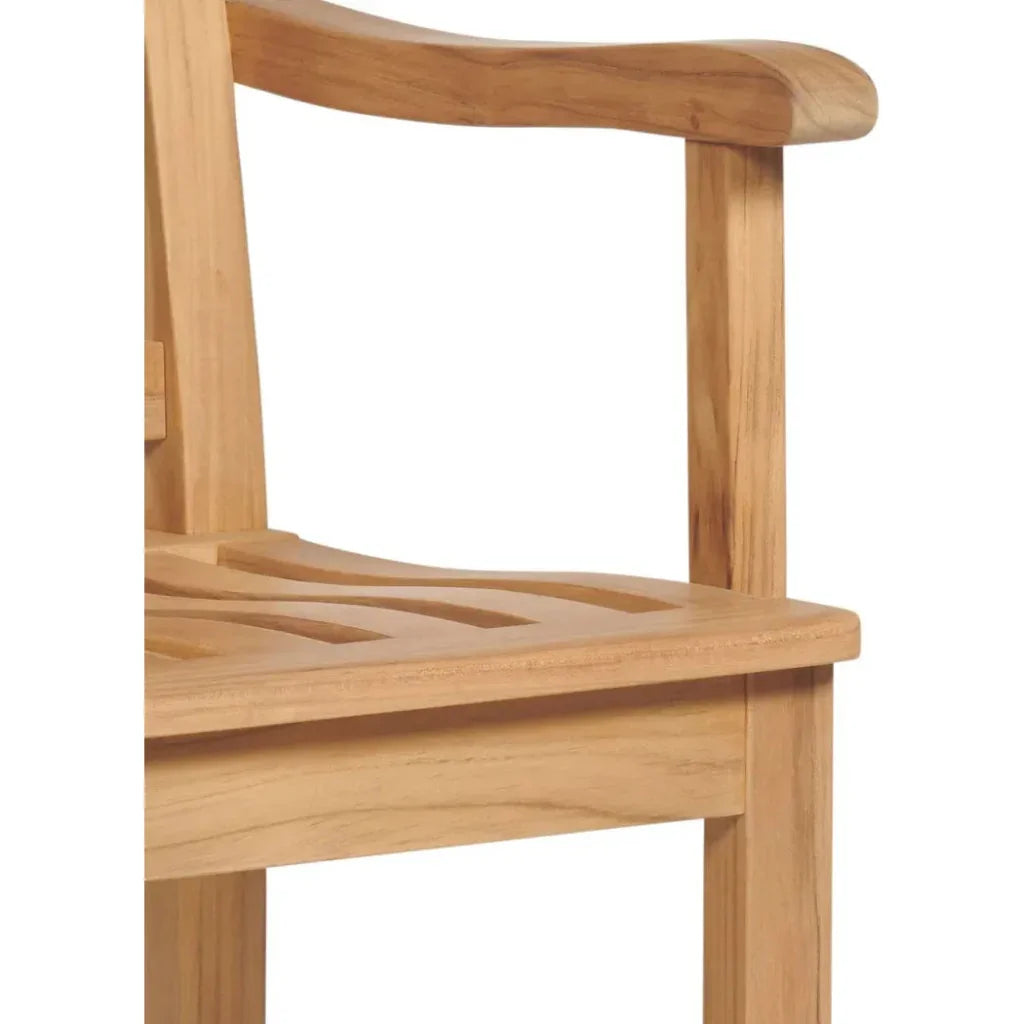 Oasis Teak Outdoor Bar Chair Sustainable