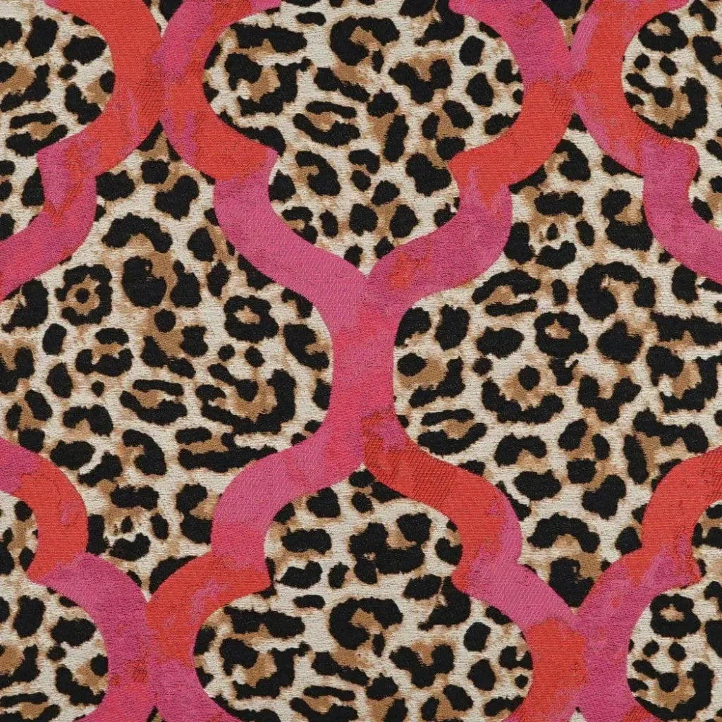 Obsessed Animal Fuchsia Large Throw Pillow Insert