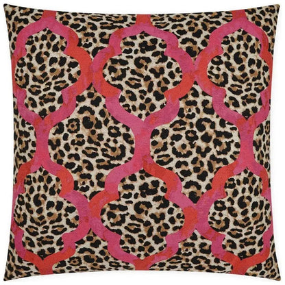 Obsessed Animal Fuchsia Large Throw Pillow Insert