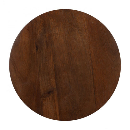 Okno Wooden Brown Side Table