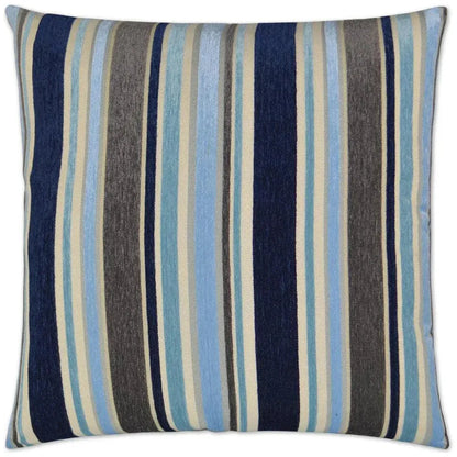 Oliver Blue Throw Pillow With Insert
