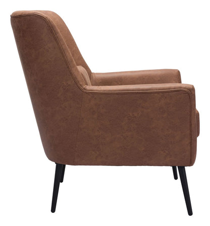 Ontario Faux Leather Accent Chair
