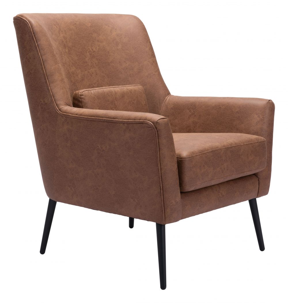 Ontario Faux Leather Accent Chair