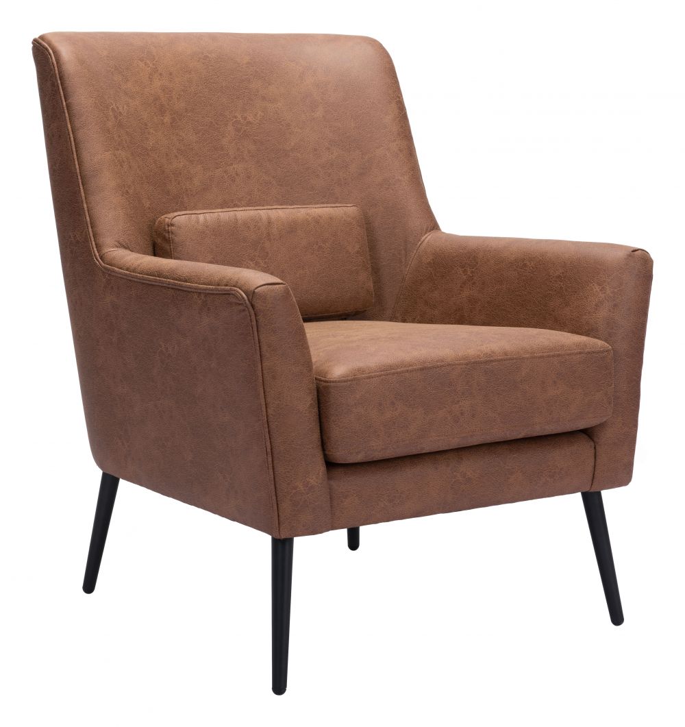 Ontario Faux Leather Accent Chair
