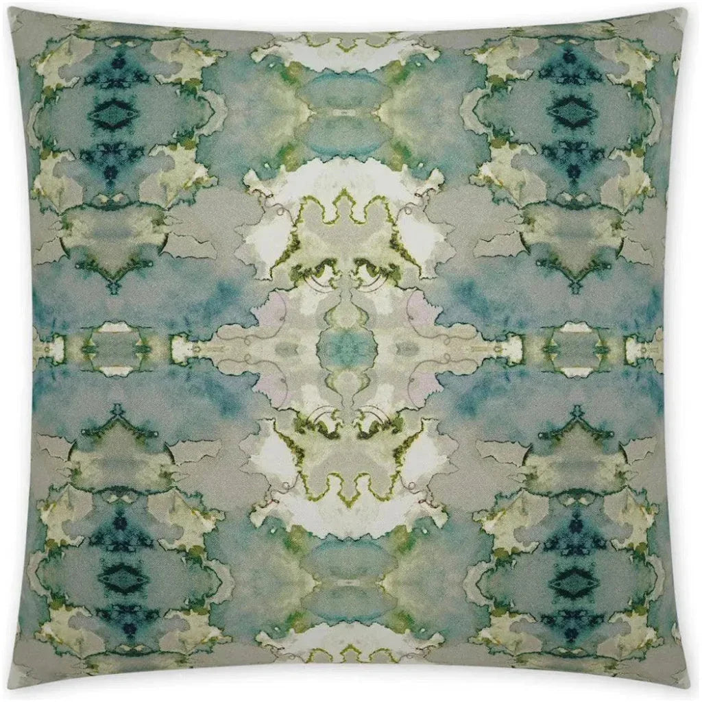 Orbach Abstract Teal Large Throw Pillow Insert