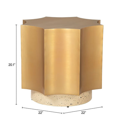Osam Golden Iron Side Table