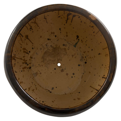 Ossal Brown Ceramic Outdoor Planter