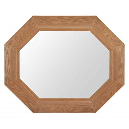 Otekant Natural Wood Frame Wall Mirror