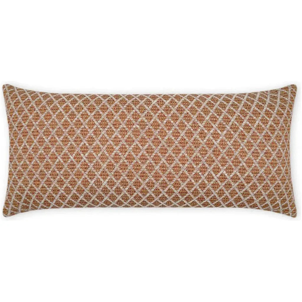 Outdoor Ambree Lumbar Pillow - Adobe