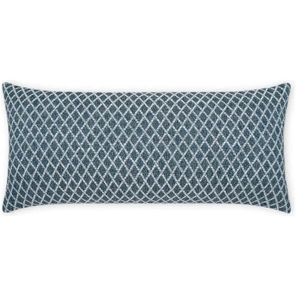 Outdoor Ambree Lumbar Pillow - Indigo