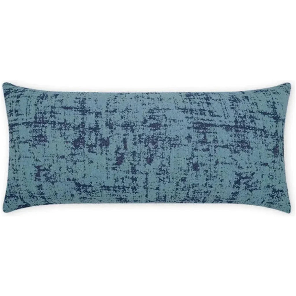 Outdoor Bluff Lumbar Pillow - Blue