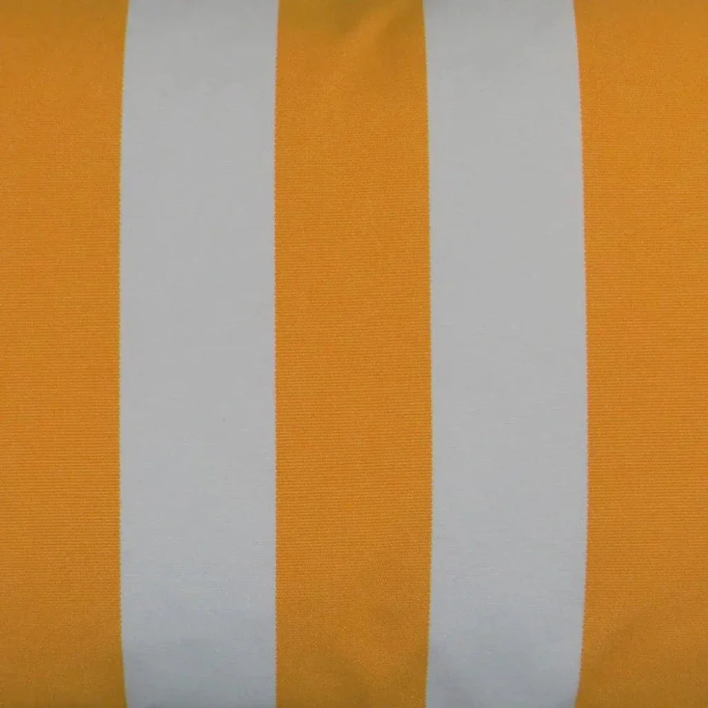 Outdoor Café Stripe Lumbar Pillow - Yellow