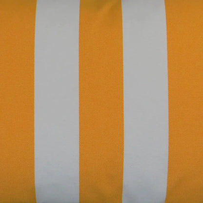 Outdoor Café Stripe Lumbar Pillow - Yellow
