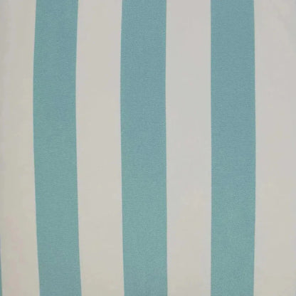 Outdoor Café Stripe Pillow - Aqua