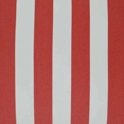 Outdoor Café Stripe Pillow - Red