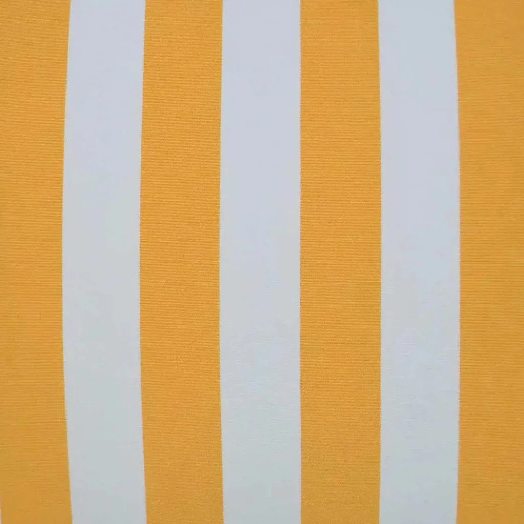 Outdoor Café Stripe Pillow - Yellow