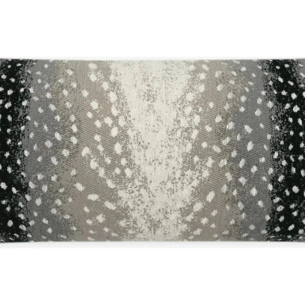 Outdoor Cerbiatta Lumbar Pillow - Onyx