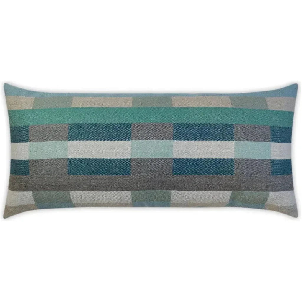 Outdoor Charleston Lumbar Pillow - Beach
