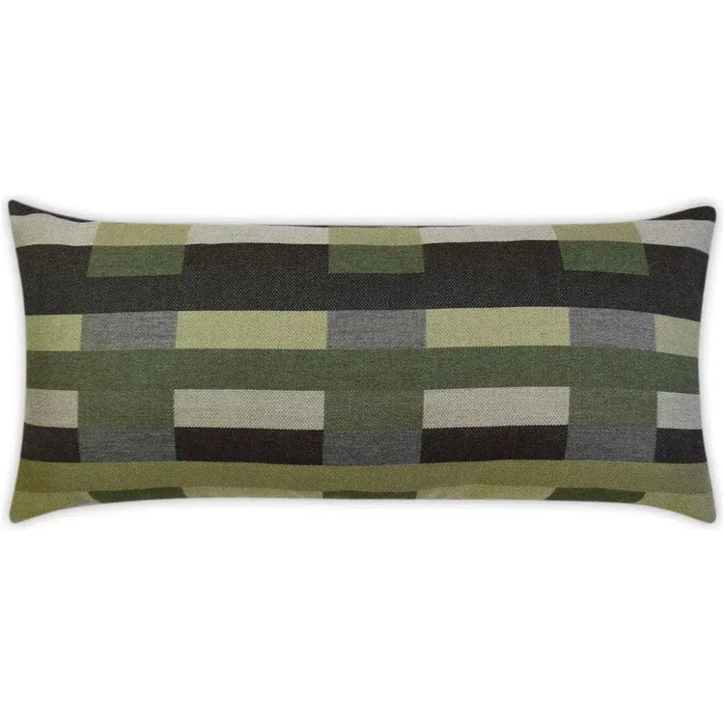 Outdoor Charleston Lumbar Pillow - Palm