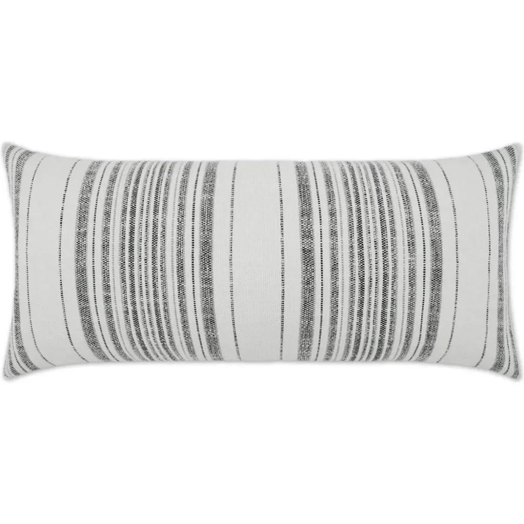 Outdoor Deering Lumbar Pillow - Ebony