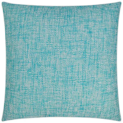 Outdoor Double Trouble Pillow - Turquoise