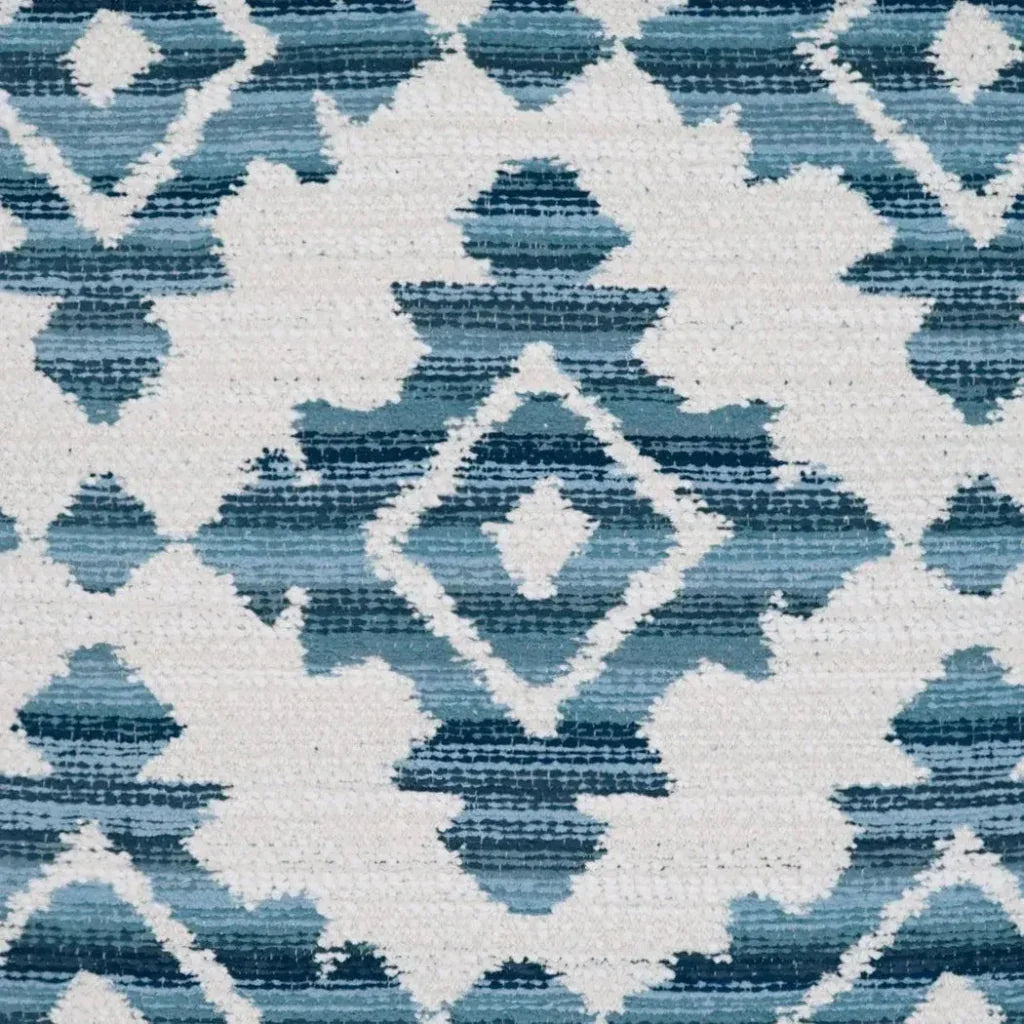 Outdoor Elmaple Pillow - Azure