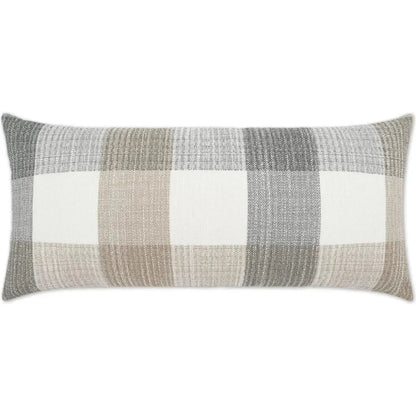 Outdoor Farmhouse Lumbar Pillow - Natural