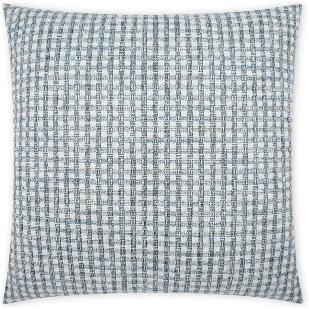 Outdoor Heart Stone Pillow - Blue