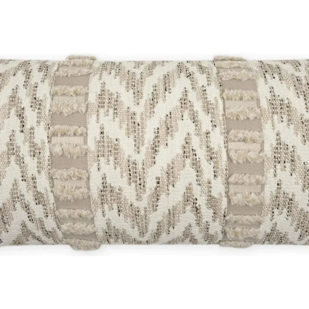 Outdoor Indiana Lumbar Pillow - Linen