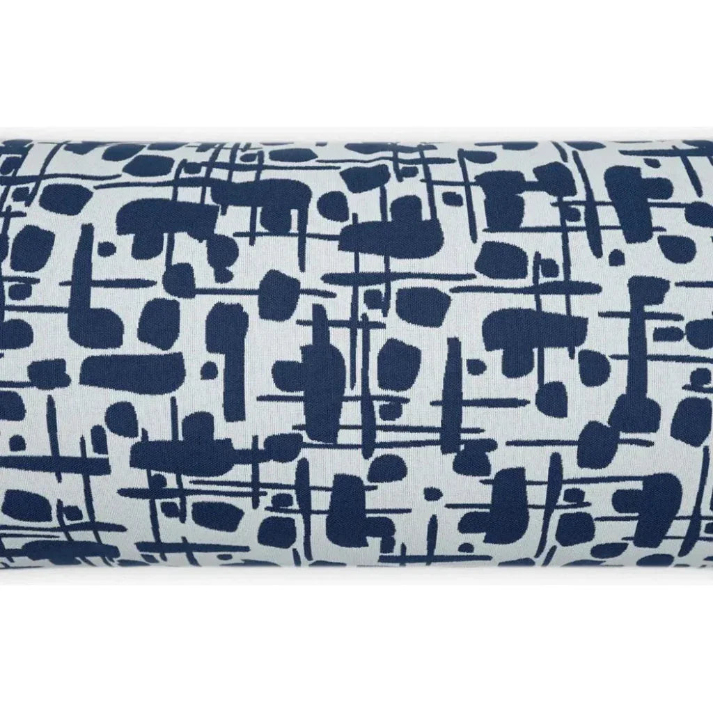 Outdoor Jargon Lumbar Pillow - Blue