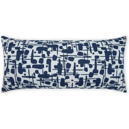 Outdoor Jargon Lumbar Pillow - Blue