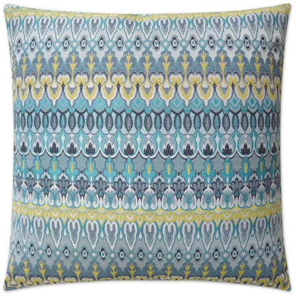 Outdoor Kanthum Pillow - Turquoise