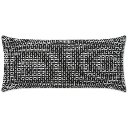 Outdoor Kittery Lumbar Pillow - Ebony