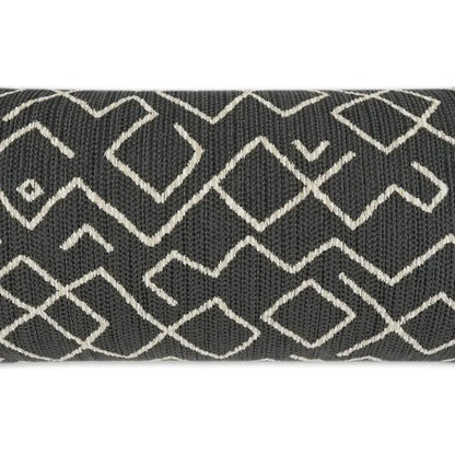 Outdoor Kraken Lumbar Pillow - Charcoal