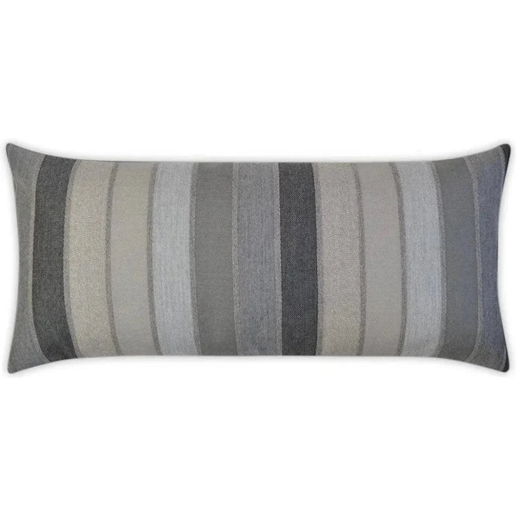 Outdoor Lucy Lumbar Pillow - Asphalt