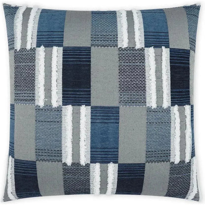 Outdoor Mickey Pillow - Indigo