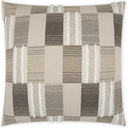 Outdoor Mickey Pillow - Taupe