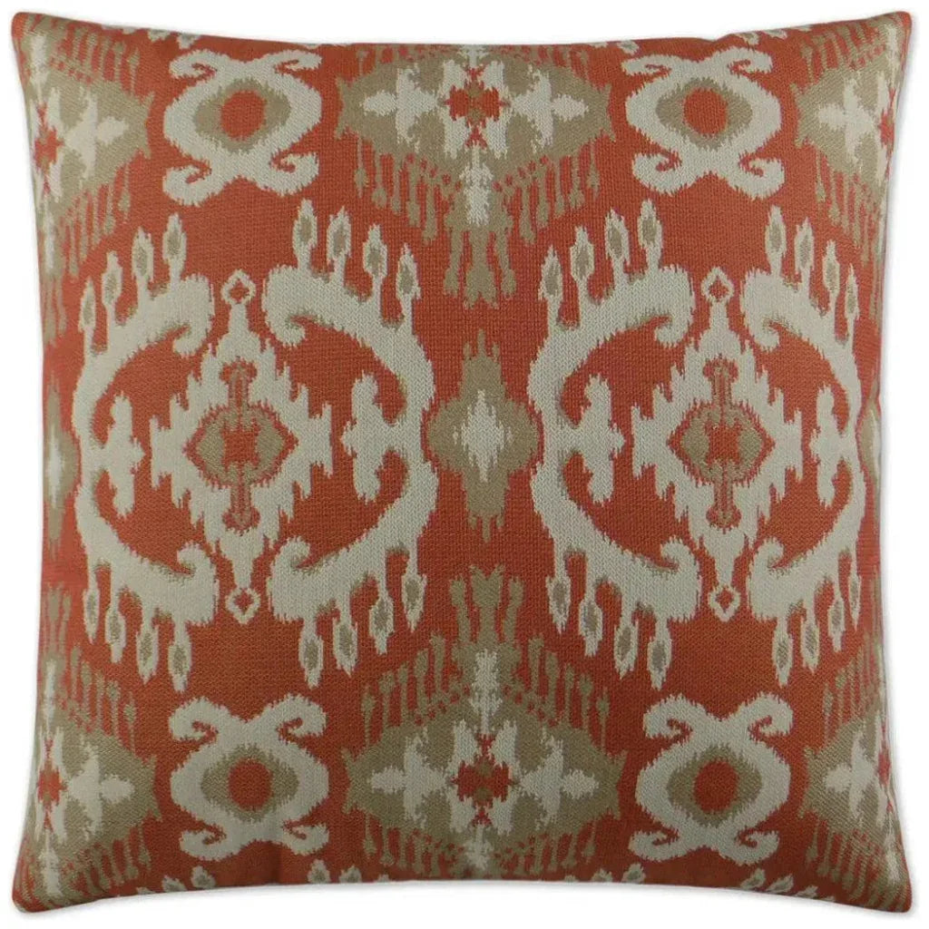Outdoor Nakala Pillow - Tangerine