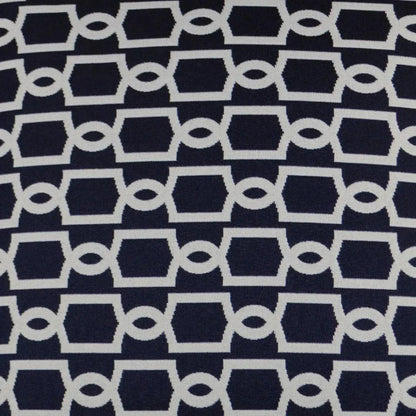 Outdoor Ocean Gate Lumbar Pillow - Navy