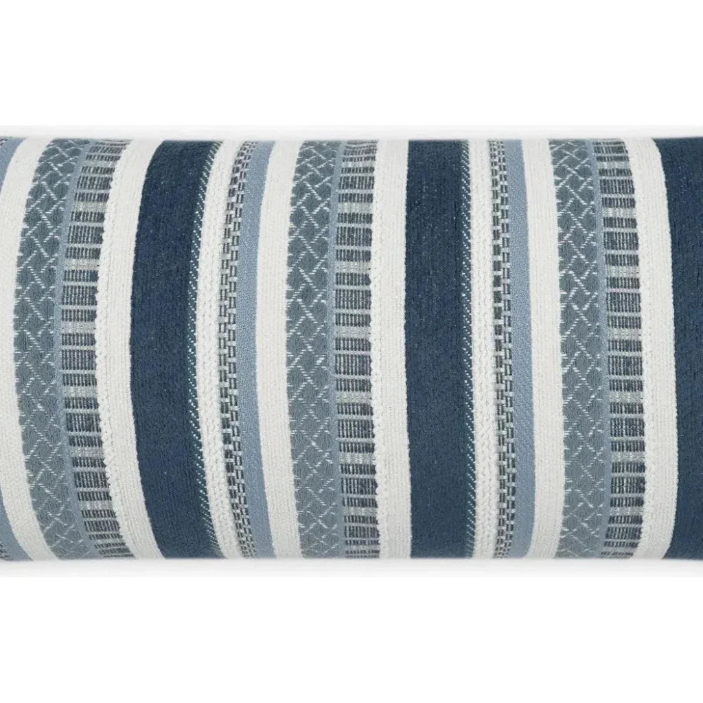 Outdoor Oriana Lumbar Pillow - Indigo