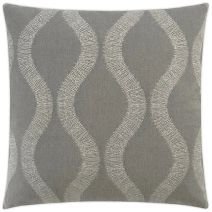 Outdoor Overlock Pillow - Stone