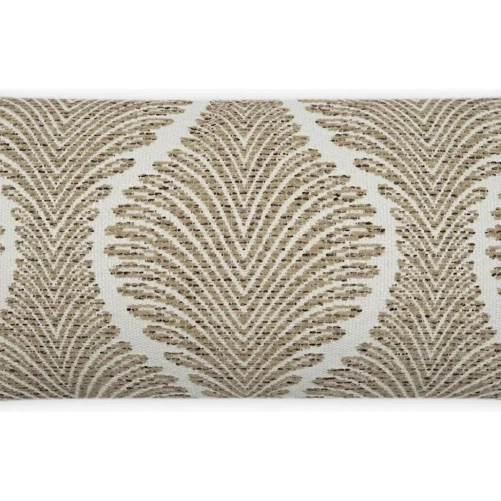 Outdoor Palmyra Lumbar Pillow - Taupe