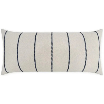 Outdoor Pencil Lumbar Pillow - Navy