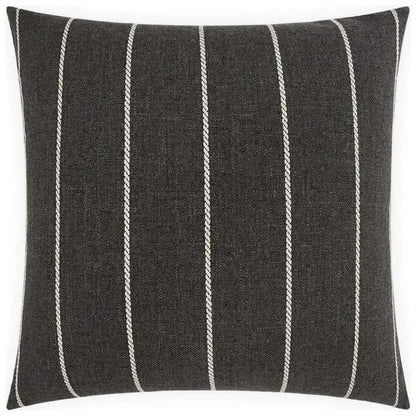 Outdoor Pencil Pillow - Carbon