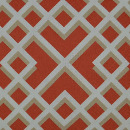 Outdoor Pergola Lumbar Pillow - Coral
