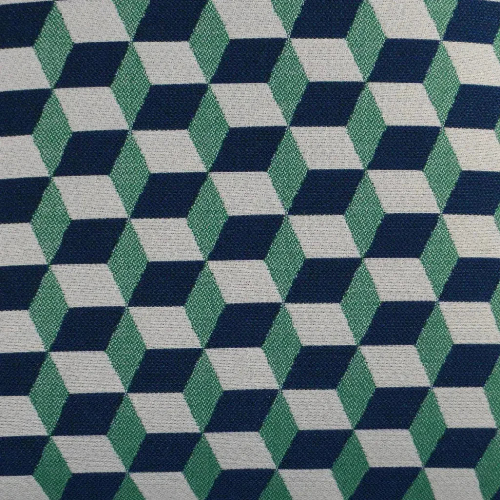 Outdoor Puzzle Pillow - Emerald