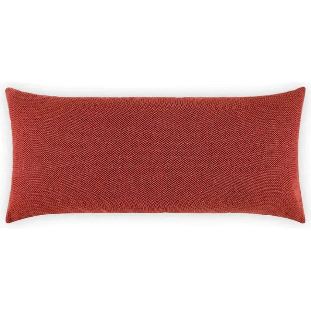 Outdoor Pyke Lumbar Pillow - Red