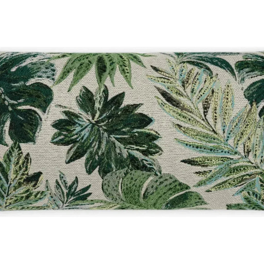 Outdoor Rain Forest Lumbar Pillow - Green